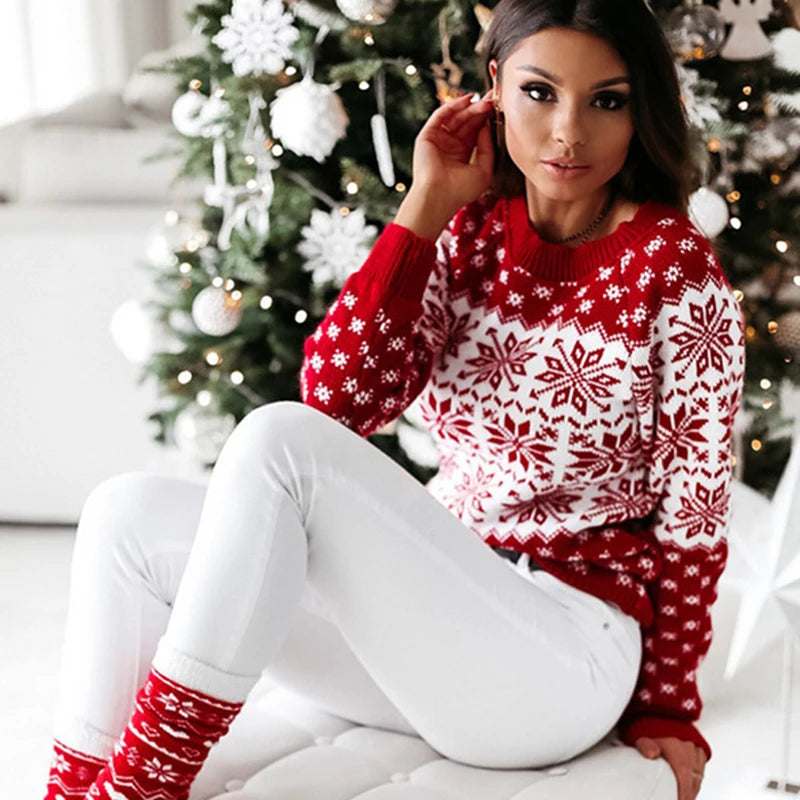 SnowflakeGlow Sweater