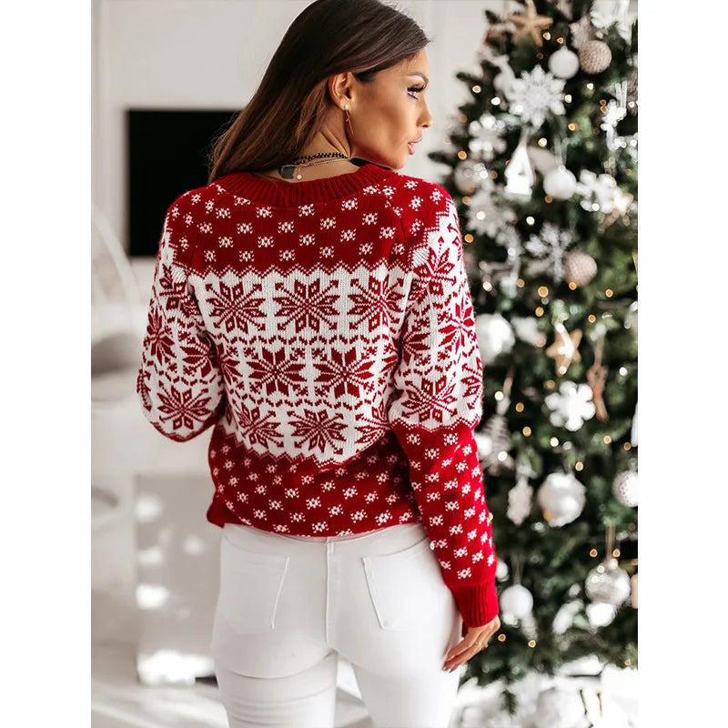 SnowflakeGlow Sweater