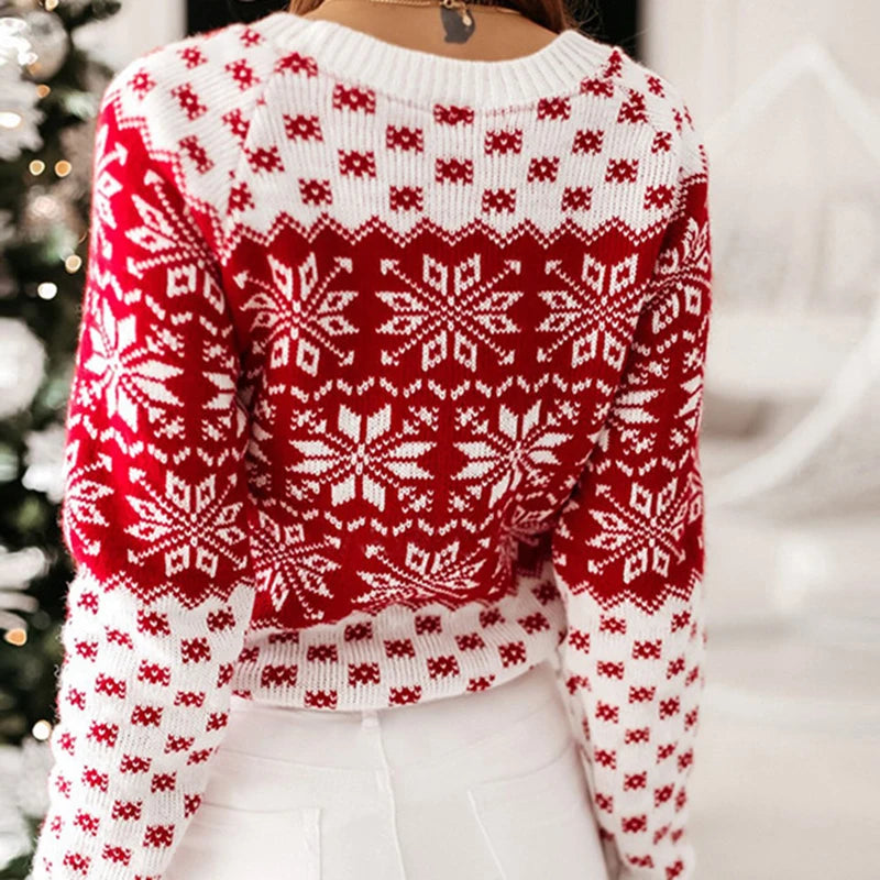 SnowflakeGlow Sweater